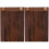 2St Portable Menu Clipboard Verticale Organisator Koffiekleur 4