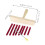 1Ensemble Percussion Instrument Rouge Aluminium Enfant 2