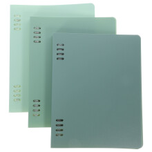 12St Praktische B5 PP Ringbandcover Assorti Kleuren Voor Schrijven