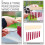 1Ensemble Percussion Instrument Rouge Aluminium Enfant 7
