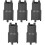 5St Carbon Lock Nut Socket Set Voor Pit Bike En Motorfiets 5