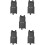 5St Carbon Lock Nut Socket Set Voor Pit Bike En Motorfiets 10