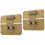 2St Messing Decoratieve Kastsluiting Voor Sieradendoos 6