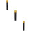 3St Gouden Plastic Simulatormicrofoon Nepmicrofoon Rollenspel Kinderen 10