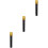 3St Gouden Plastic Simulatormicrofoon Nepmicrofoon Rollenspel Kinderen 7