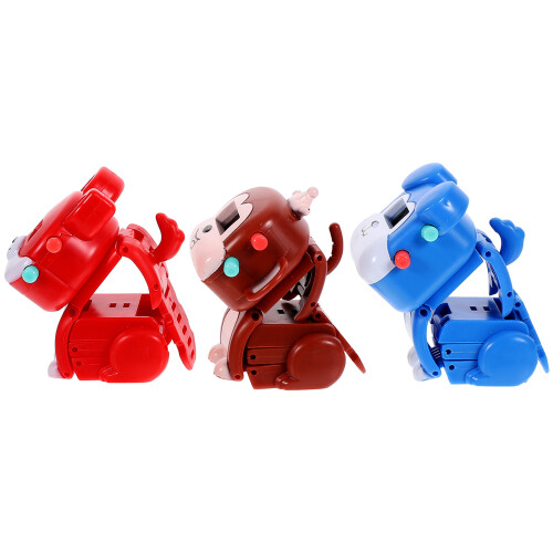 6St Vervormbare Pet ABS Multi Kinderenpolshorloge Geschenk 1