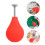 3St Rood Draagbare Spuiter Met Rvs En Plastic Voor Materialen 11