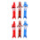 6St Vervormbare Pet ABS Multi Kinderenpolshorloge Geschenk 6