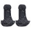 2x Universal Waterproof Nylon Front Car Van  Covers Protectors Black Pair 1