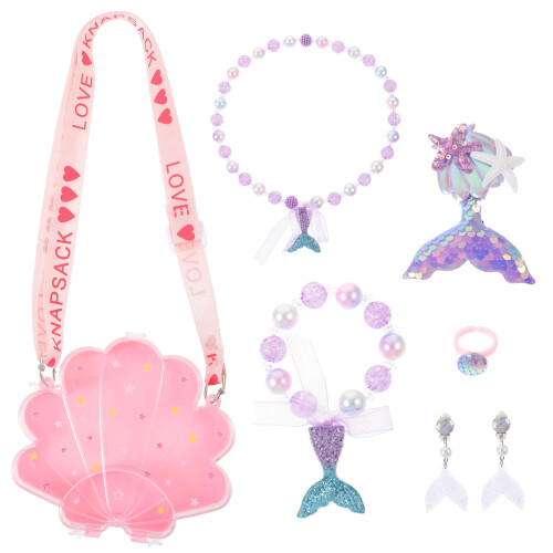 3Sets Sieraden Kit Kinderketting Armband Plastic Decoratief 1