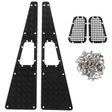 Metal Anti-Skid Plate Intake Grille for -4 TRX4 1/10 RC Crawler Upgrade Parts Accessories
