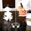Fourchette de documents en acier inoxydable Stand pour recueillir les documents 2