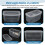 2Pack Scuba Mask Box Diving Snorkel Mask Storage Case Pressure-Proof Dust-Proof Case 6