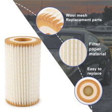 0001802609 Car Engine Oil Filter Fleece Grid Replacement for - C CL CLK CLS E G GL GLK ML Class