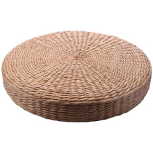 40cm Tatami Cushion Round Straw Weave Handmade Pillow Floor Yoga Chair  Mat