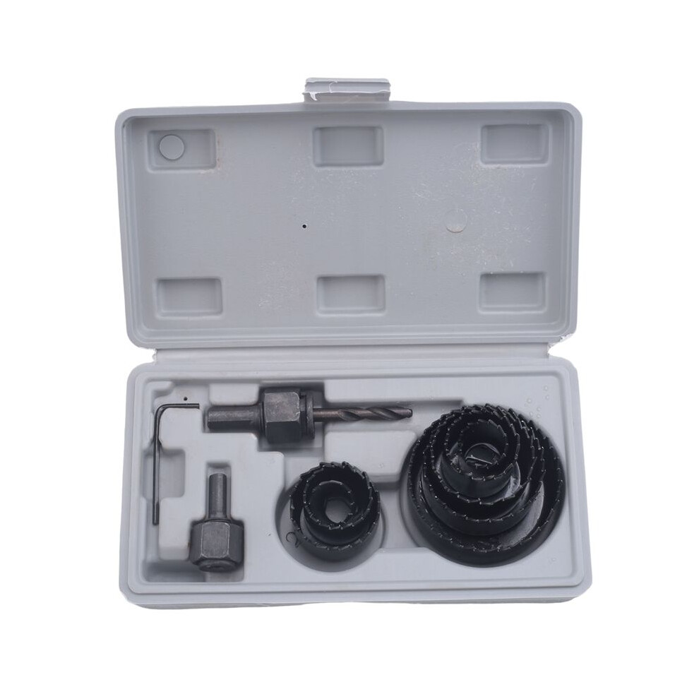 11Pcs Hole Saw Cutting Set Kit Drilling Tool Wood Metal Cutter 19-64Mm High Quality Mandrels Saws Core Drill Bits Woodworking 6031068209245