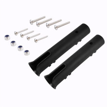 2Pcs Fishing Rod Holder Fishing Pole Rack Ship Fish Rod Tube Yacht Fishing Rod Frame for Boat