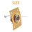 Square Style Jack Plate Gitarr Bas Jack 1/4 Output Input Jack Sockel för Elektriska Gitarrdelar och TillbehöR Guld 7