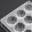 Shell Shape Hard Chocolate Mold 3D Sea Shell Polycarbonate Clear Ice Jelly Candy Mould 7