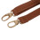 DIY Replacement Leather Bag Shoulder Strap Handle  Body Adjustable 140*2cm, Brown 7