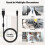 Camera USB Data Cable Cord Lead for  D7000 D700 D300S D3100 UC-E4 6