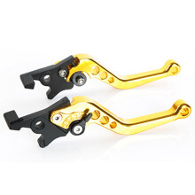(Double Disc Brake,Gold)Universal Disc Brake Drum Clutch Lever For Suzuki Honda Ktm Bmw Yamaha Aprilia