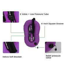 30Lbs Scuba Diving Snorkeling Donut Wing Single Tank BCD Buoyancy Compensator Professional Diver Gear,Black