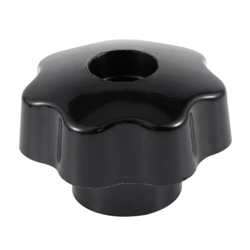 2 Pcs M10 Female Thread Nuts 50mm Plastic Star  Clamping Knob Grip 2