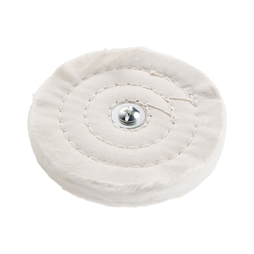 4Inch 100Mm Cloth Polishing Mop Wheel Pad For Power/Battery Drill Buffing Grinder 4711037235193