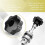 5 pieces Black star grip knobs, female thread diameter 8mm,  diameter 40mm 3