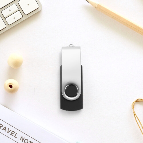 128MB USB 2.0 Flash Drive Memory Stick Data Thumb Storage U Disk Device Color:Black 2