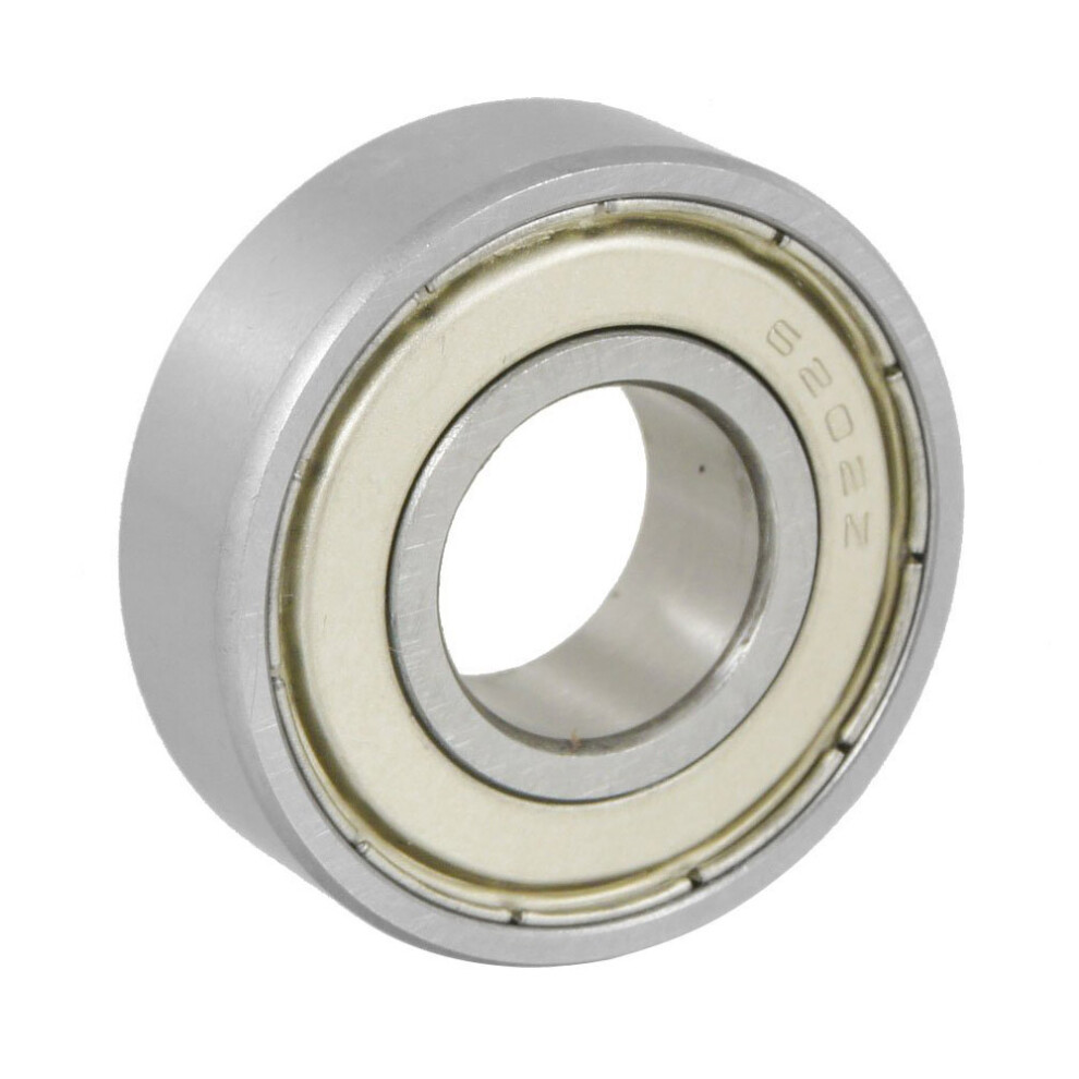 15X35x11mm Shielded Miniature Deep Radial 6202Z Bearing + Silver/White 6031738611644
