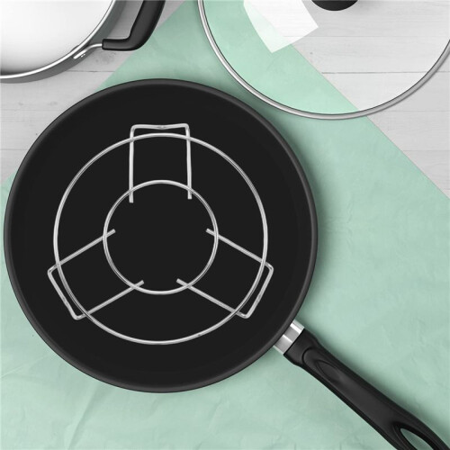 stainless steel Steamer Rack Stand Kitchen Cooking 3 Inch High 2