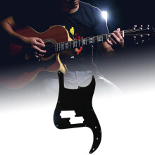 Gitara 3Ply 13 Hole P Bass Pickguard Scratch Plate Pick Guard na 4 Struny AmerykańSki/MeksykańSki Standardowy Precyzyjny Bas