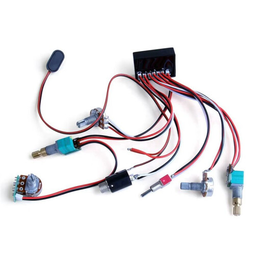 EQ-B15T Baslinje+Tillbehör Elgitarr Bas Active Pickup  Elbas Baslinje Basförstärkarlinje 2