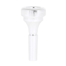 B Flat Cornet Mouthpiece Silver Plated Mouthpiece Brass 4B Mouthpiece Brass Instrument Accessories
