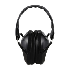 Foldable Hearing Ear Protection Hunting Sports Ear Muff Noise Cancelling Earmuff Ear Protection Ear Plugs,Black