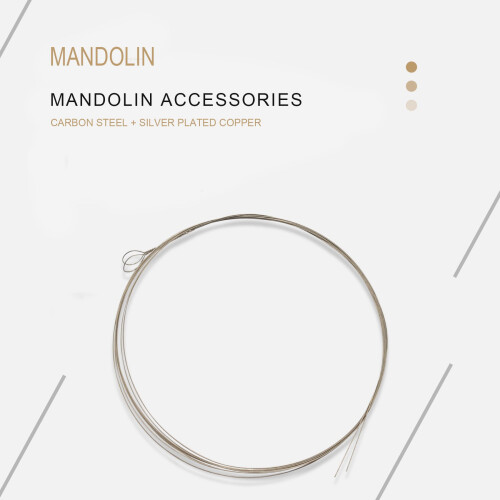 IRIN 8 Pcs/Pack Mandolin Strings String Set G D A E Mandolin Accessories M100 1