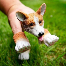 E Squirrel Finger Puppet Set, Animals Puppet Show Theater Props,Novelty Toys Weird Stuff Gifts