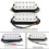 Elgitarr Humbucker Pickuper Hals Alnico V Pickup Vit 7