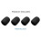 4Pack Foam Mic Cover for  PartyBox Wireless Mic Microphones, Microphone Sponge Windscreen Filter 3