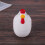 Chick-shaped 1 boiled egg steamer steamer pestle microwave egg cooker cooking tools kitchen gadgets accessories tools 9