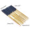 10Pcs Titanium Diamond Coating Needle Flat File Set Metal Working  Tools 3