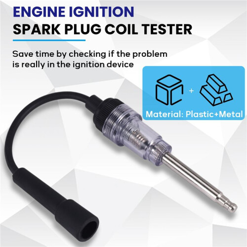 Auto Ignition  Coil Tester In- Lead Tool For Car Van Bike Engine 1