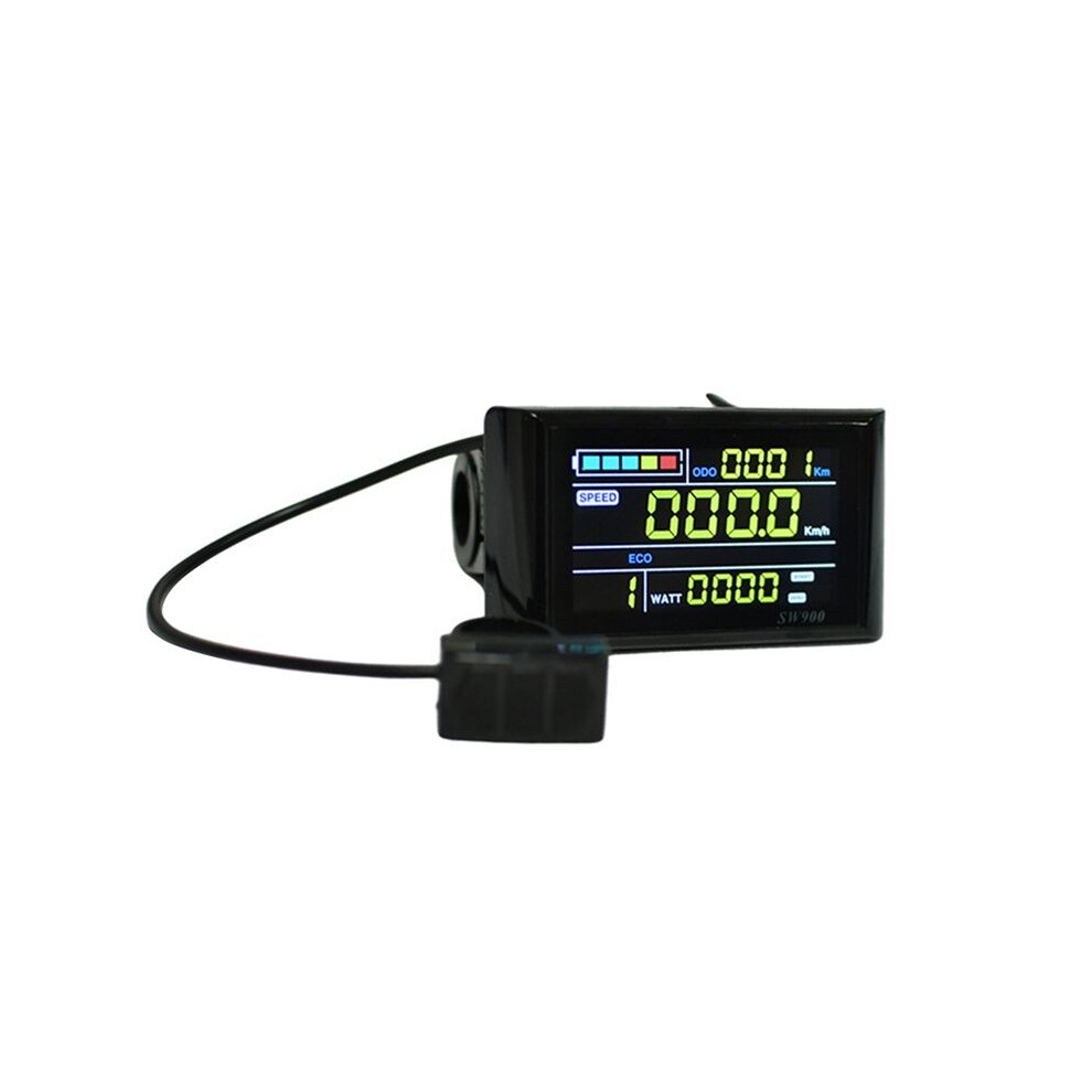 Sw900 Colour Screen Ebike Lcd Display 24V/36V/48V/60V/72V E-Bike Lcd Meter Panel Display Ebike Accessories A 4713750215889