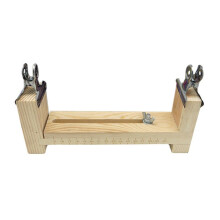 Diy Tool Bracelet Woven Workbench Length Adjustable Manual Wooden Paracord Jigs Set Rope Weaving Maker Platform,B