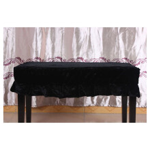Capa para Banco de Piano, Capa Dupla de Veludo Dourado, Capa para Banco de Piano Espessada À Prova de Poeira, Capa para Banco de Piano Guzheng, Capa