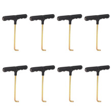 8 Stuks Schaatsen Veters Skate Aanscherping Tool Schaatsen Lace Tightener Hockey Skate Kant Trampoline Tool