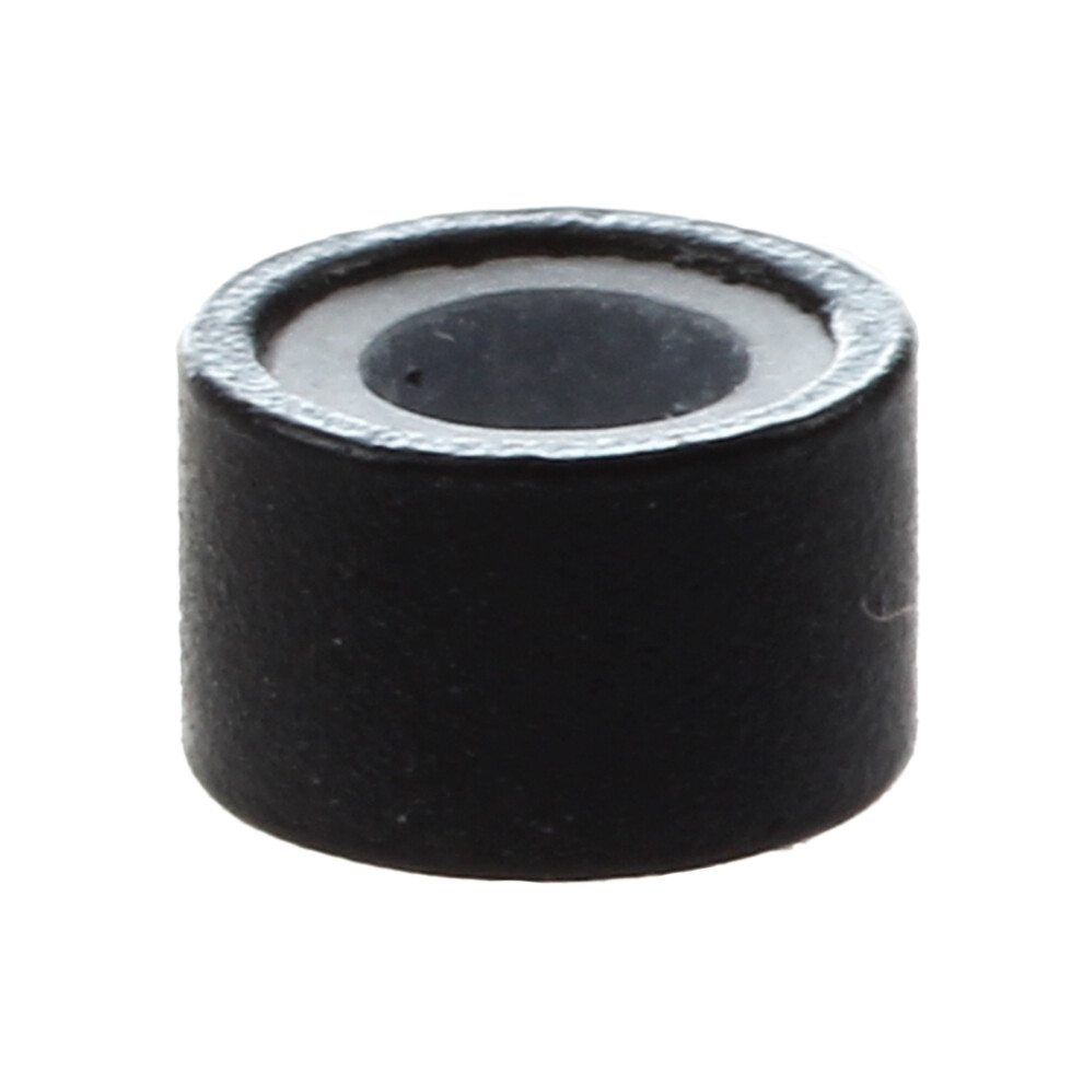 Unisex Black 200 Pcs 5Mm Silicone Lined Micro-Ring Beads Linkies For I Stick Hair Extension Installation And Feathers