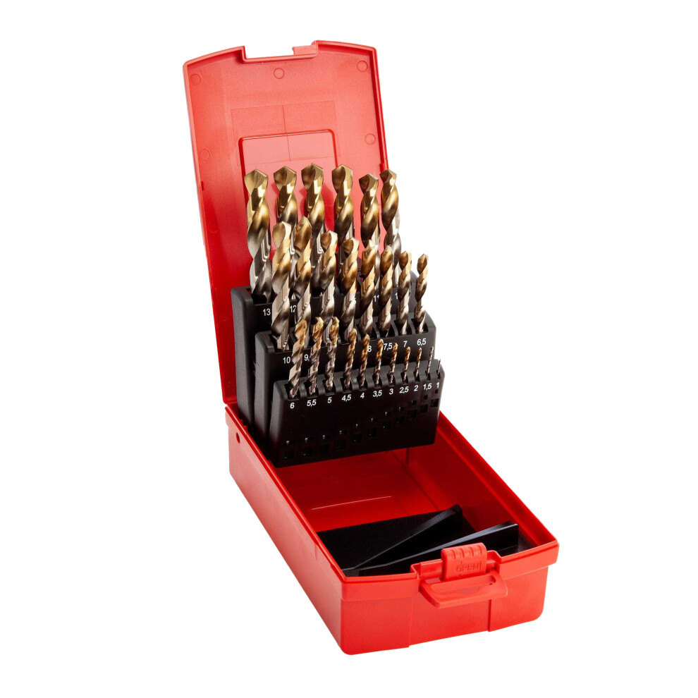 Dormer Unisex Metallic Silver Titanium Coated Jobber Drill Bit (Pack Of 25) In 25In - Image 2